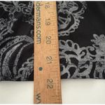 Fresh Produce Babydoll Top Size Small Black White Paisley Y2K Whimsigoth Photo 8