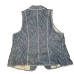 Tommy Hilfiger  Women's Blue Denim Vest Waistcoat hook closure Size 20 Photo 1