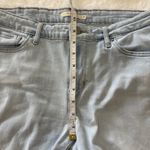 Levi's  Jean Cutoff Shorts Women's 31 High Rise Stretch‎ Distressed Raw Hem Photo 1