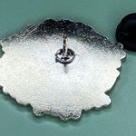 Hot Topic Floral Enamel Pin - Not Today Satan Photo 1