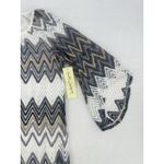 Tacera  Women's Multicolor  Knit Bell Sleeve Long Sleeve Midi Dress Size Small Photo 4