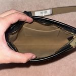 MICHAEL Michael Kors Adjustable Belt Bag NWT Logo Black Grey MK Gold Hardware Photo 4