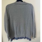 Acne Studios  Mysti Lurex Metallic Layered Sweater Photo 3