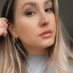 Gold Hoop Round 23mm Earrings Photo 1