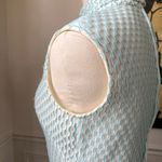 Vintage 60s Sleeveless Turtleneck Maxi Mock Neck Dress M Blue Size M Photo 4