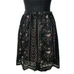 Xhilaration Black Lace Mini Skirt(Size Small) Photo 1