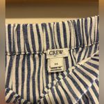 J.Crew  blue and white striped linen skirt Photo 3