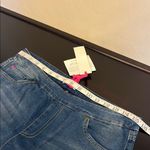 Pajama Jeans bootcut pull up elastic waist, medium wash blue, size S, NWT Blue Photo 3