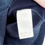 Boden Baltic Mabel Metallic Blue Sweater Size 4 Billowy Bishop Sleeves Photo 7