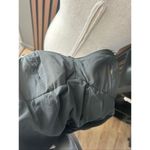 Nicole Miller sparkly silver maxi strapless long dress size 8 mermaid style with Photo 7