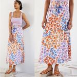 Farm Rio x Anthropologie Vibrance Leopard Animal Print Maxi Skirt Size XS Photo 1