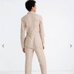 Madewell Garment Dyed Zip Front Coverall Jumpsuit size xs Photo 2