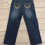 Baby Phat  jeans size 16 bedazzled butt design Photo 0