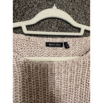 Brave Soul Chunky Knit Sweater Beige Women's Size Small Photo 1