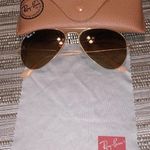 Ray-Ban Gold Aviator Ray Bans Photo 0