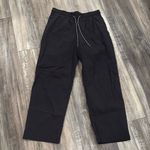Athleta  Black Trekkie Straight Crop Hike Pant 10T Photo 2
