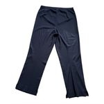 Ming Wang  Heavy Knit Pull On Pants | Navy Blue | Medium Photo 1