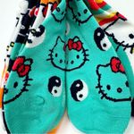 Hello Kitty  Sanrio Womens No Show Socks Hippie Groovy Hippy Gift Peace Yin Yang Photo 6