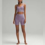 Lululemon  Align High-Rise Shorts 6” Purple Ash Size 6 Like New Photo 3