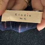 Elodie XL Boho Sleeveless V-Neck Tunic Top Lace Detail Paisley Floral Women Photo 2