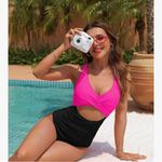 Blooming Jelly Womens One Piece Swimsuits Push Up Tummy Control Bathing size 3X Photo 3