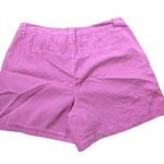Boden Casual 100% Cotton Pleat Front Cuffed Relaxed Fit Shorts Pink Size 14 NWT Photo 4