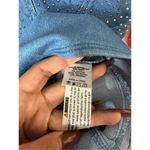 Haute Monde denim rhinestone bodysuit Photo 2