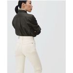 Everlane The Original Cheeky Jean Organic Cotton Raw Hem Ecru Size 27 Photo 2