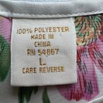 Victoria's Secret Vintage Victoria’s Secret Gold Label‎ Satin Floral Pullover Sleep Night Shirt L Photo 2