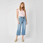 Judy Blue Tummy Control High waisted wide crop double button cropped jeans 13 31 Photo 12