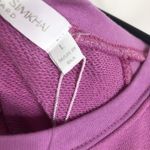 NEW Jonathan Simkhai Standard Size L Channing Organic Cotton Bodysuit in Orchid Pink Size L Photo 6