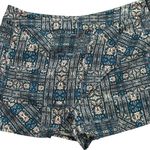 Pink republic  Womens Large Shorts Skort Blue Pink Bohemian Pattern Zipper Photo 1