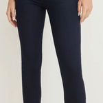 Veronica Beard Debbie Skinny Navy Blue Ankle Jean- Size 0 Photo 0