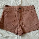 American Eagle Super Stretch Corduroy Pink Shorts Photo 0