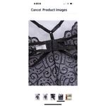 Naughtylingerie Hollow Out Transparent Lace Underwear Three Mesh Costumes Black Photo 3