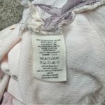 Free People  Tree Swing Floral Tunic Top Mini Dress Pearl Combo Extra Small XS Photo 6