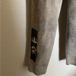 wilson's leather Vintage‎ leather suede pants embroidered german oktoberfest sz XS tan Photo 3