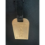 Bebe Tote Bag Medium Black with gold hardware braided handles Photo 7