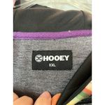 Hooey Pullover Hoodie MultiColor Striped Womens XXL Southwestern Cowgirl Aztec Gray Photo 1