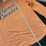 Camp David  Women’s Orange Striped Virginia Cavaliers Sweatshirt Medium NWT Photo 10