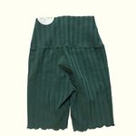 Aerie New  offline hi rise Ribbed Green OG Bike Shorts 7” IInseam Photo 2