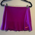 Nike  DRI Fit Women's Small Skort Tennis Athletic Purple With Orange Swoosh Photo 1