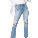 Good American | Good Boy Destroyed High Waist Grunge Jeans Size 10/30 Photo 0