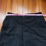 Athleta  Black Trekkie Outdoor Hiking Bermuda Shorts Sz 6 Photo 3