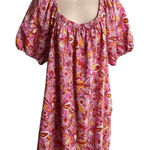 ana Womens Mini Off the Shoulders Floral Dress Pink Plus Size 3x New c Photo 0