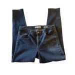 Anne Klein  Women's Skinny Jeans Missy Denim Stretchy Side Zip Dark Wash Size 12 Photo 4