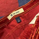 Gap  jeans red corduroy skirt NWT new with tags
Women’s 14

Contrast stitching Photo 1