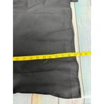 Veronique Branquinho Black Blouse Top Size 38 100% Wool Deep V High Neck Metal Photo 7