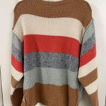 Wishlist  Colorful Striped Sweater Photo 0