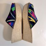 Respoke Multicolor Modern Wedge Espadrilles Size 41 US Size 10.5/11 Blue Photo 4